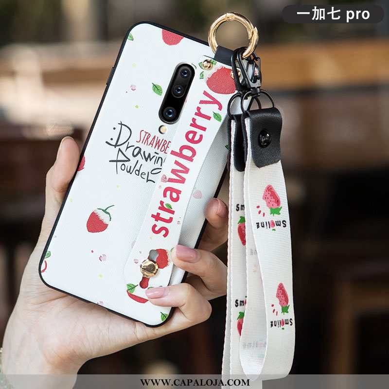 Capas Oneplus 7 Pro Fosco Feminino Pequena Cases Branco, Capa Oneplus 7 Pro Personalizado Comprar