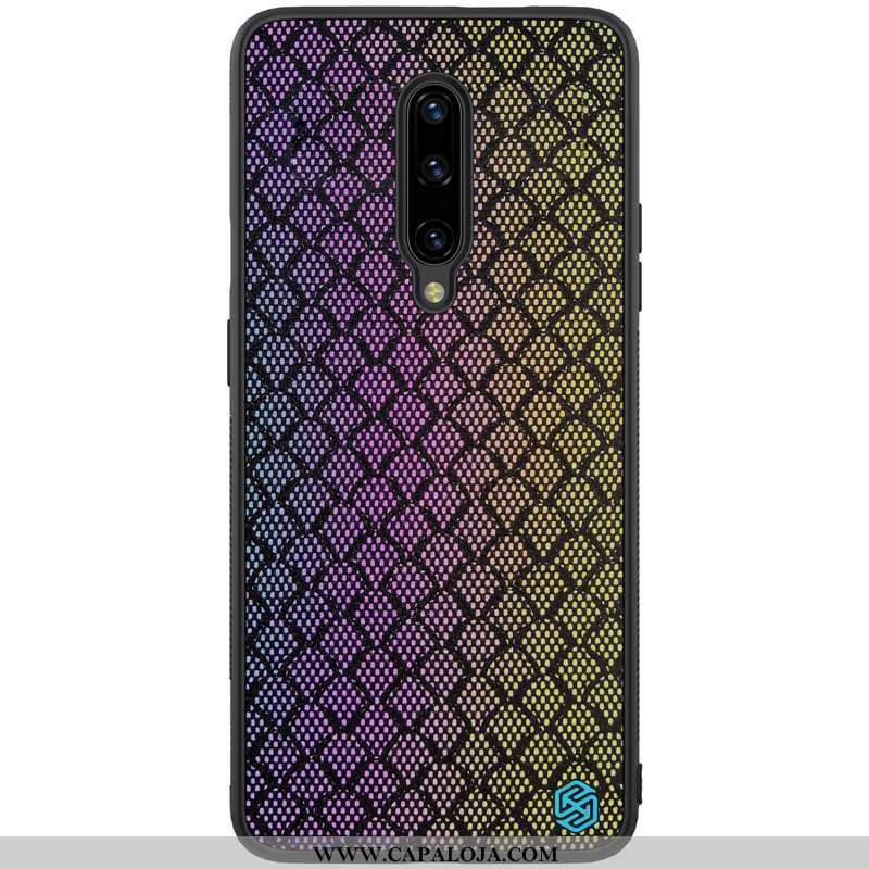 Capas Oneplus 7 Pro Protetoras Cases Completa Refletiva Preto, Capa Oneplus 7 Pro Telemóvel Baratos