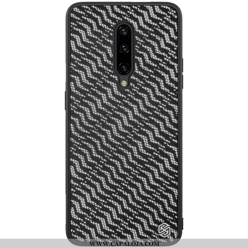 Capas Oneplus 7 Pro Protetoras Cases Completa Refletiva Preto, Capa Oneplus 7 Pro Telemóvel Baratos