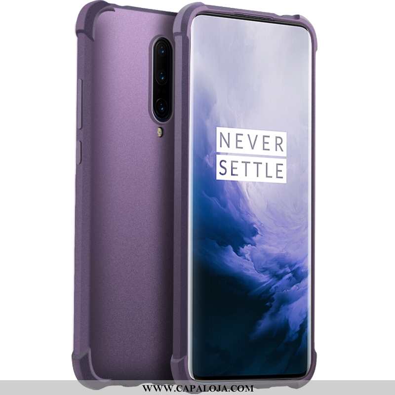 Capas Oneplus 7 Pro Silicone Telemóvel Roxa Roxo, Capa Oneplus 7 Pro Transparente Online