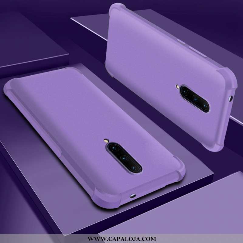 Capas Oneplus 7 Pro Silicone Telemóvel Roxa Roxo, Capa Oneplus 7 Pro Transparente Online