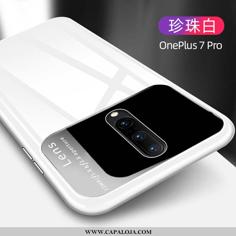 Capas Oneplus 7 Pro Tendencia Malha Personalizado Branco, Capa Oneplus 7 Pro Super Barato