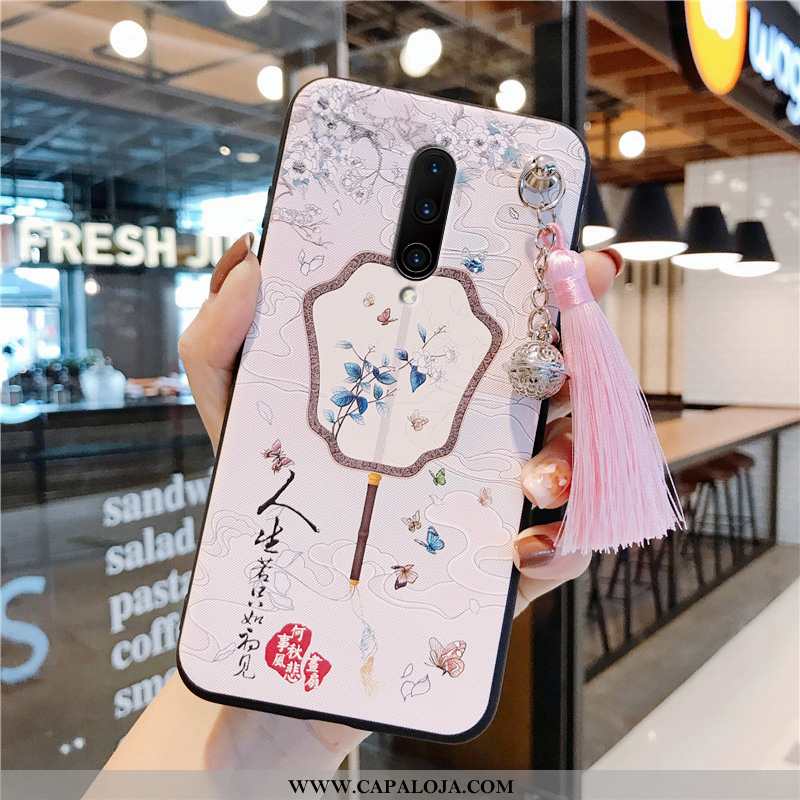 Capas Oneplus 7 Pro Vintage Cases Telemóvel Franja Rosa, Capa Oneplus 7 Pro Protetoras Comprar