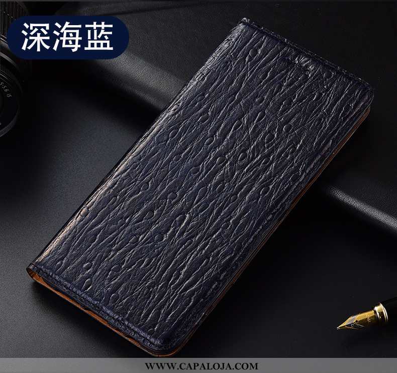 Capas Oneplus 7 Protetoras Cases Antiqueda Completa Azul Escuro, Capa Oneplus 7 Couro Legitimo Barat