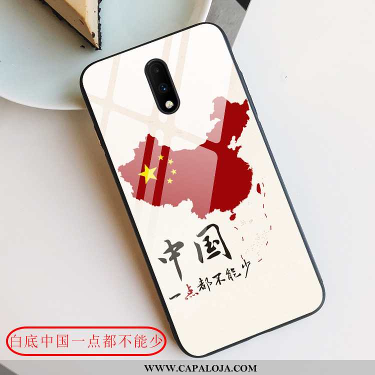 Capas Oneplus 7 Protetoras Masculino Cases Vermelha Vermelho, Capa Oneplus 7 Vidro Barato