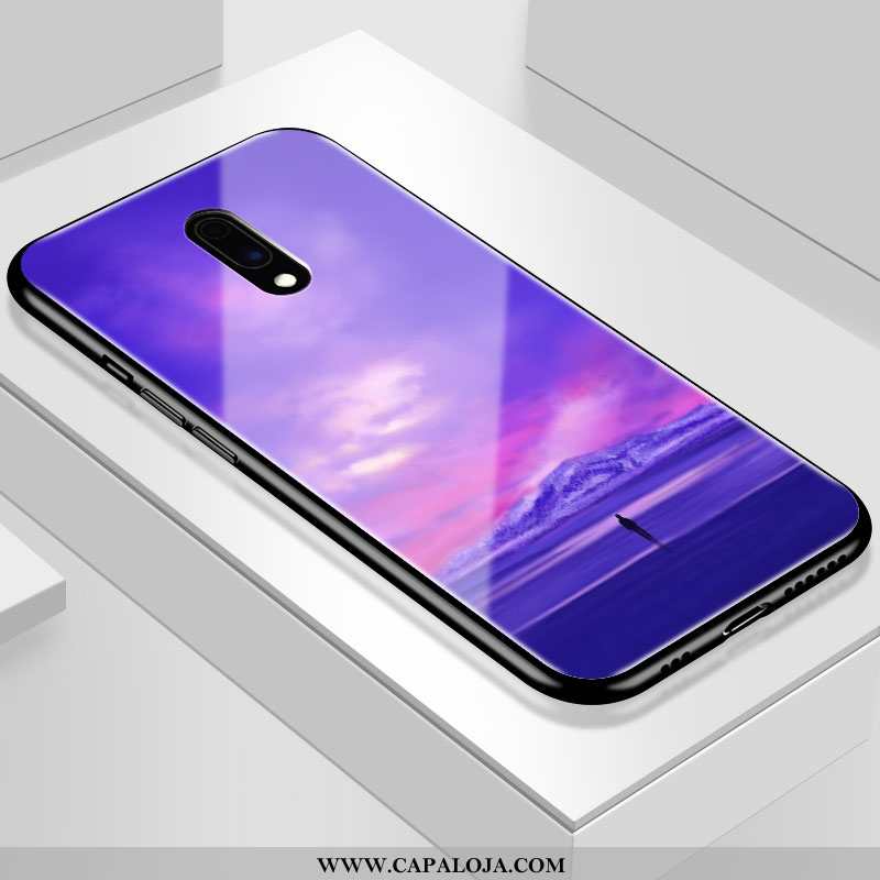 Capas Oneplus 7 Vidro Completa Masculino Roxo, Capa Oneplus 7 Personalizada Online