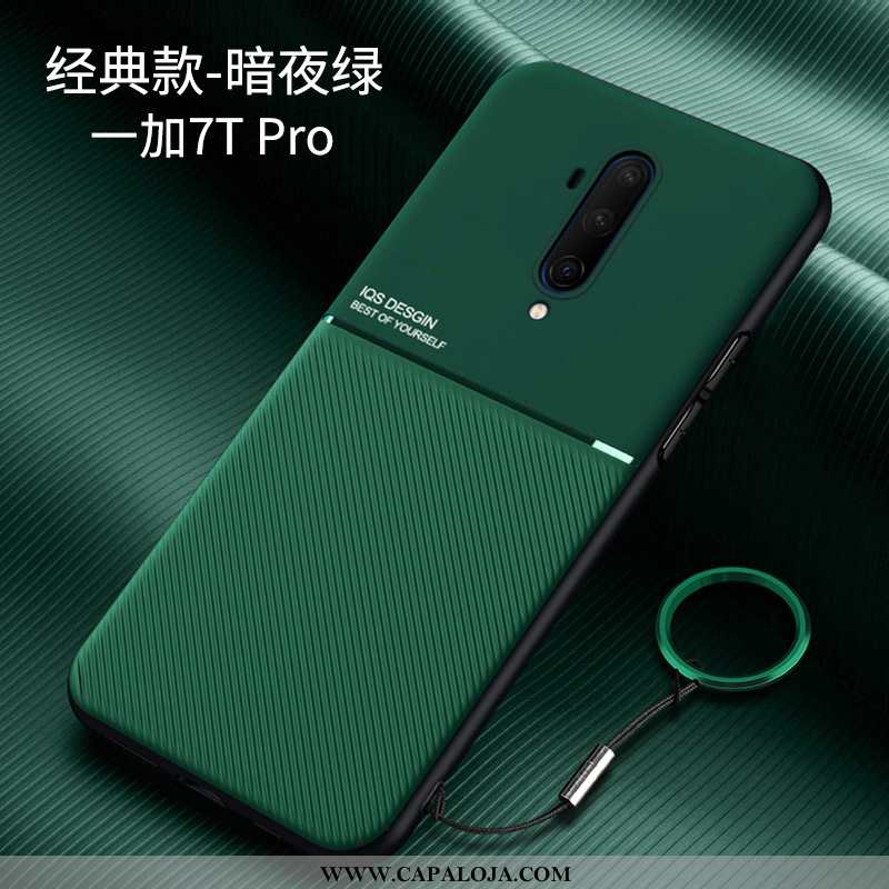 Capas Oneplus 7t Pro Slim Malha Personalizada Azul Escuro, Capa Oneplus 7t Pro Soft Online