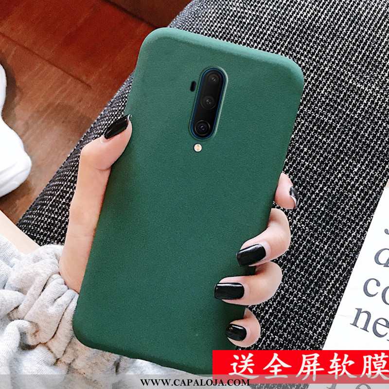 Capas Oneplus 7t Pro Soft Lisas Antiqueda Simples Cinza, Capa Oneplus 7t Pro Cases Baratas