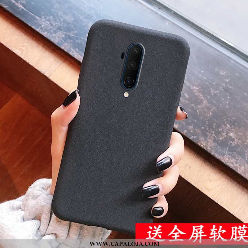 Capas Oneplus 7t Pro Soft Lisas Antiqueda Simples Cinza, Capa Oneplus 7t Pro Cases Baratas