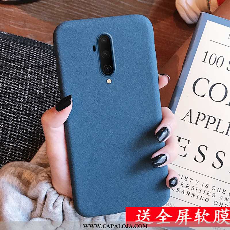 Capas Oneplus 7t Pro Soft Lisas Antiqueda Simples Cinza, Capa Oneplus 7t Pro Cases Baratas