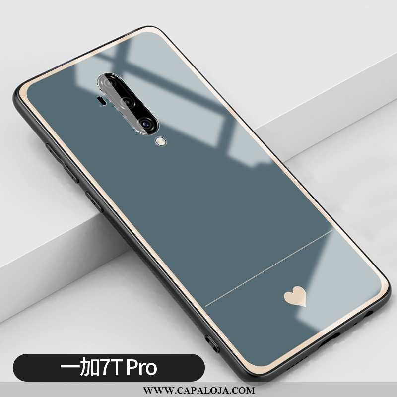 Capas Oneplus 7t Pro Vidro Novas Claro Azul, Capa Oneplus 7t Pro Protetoras Online