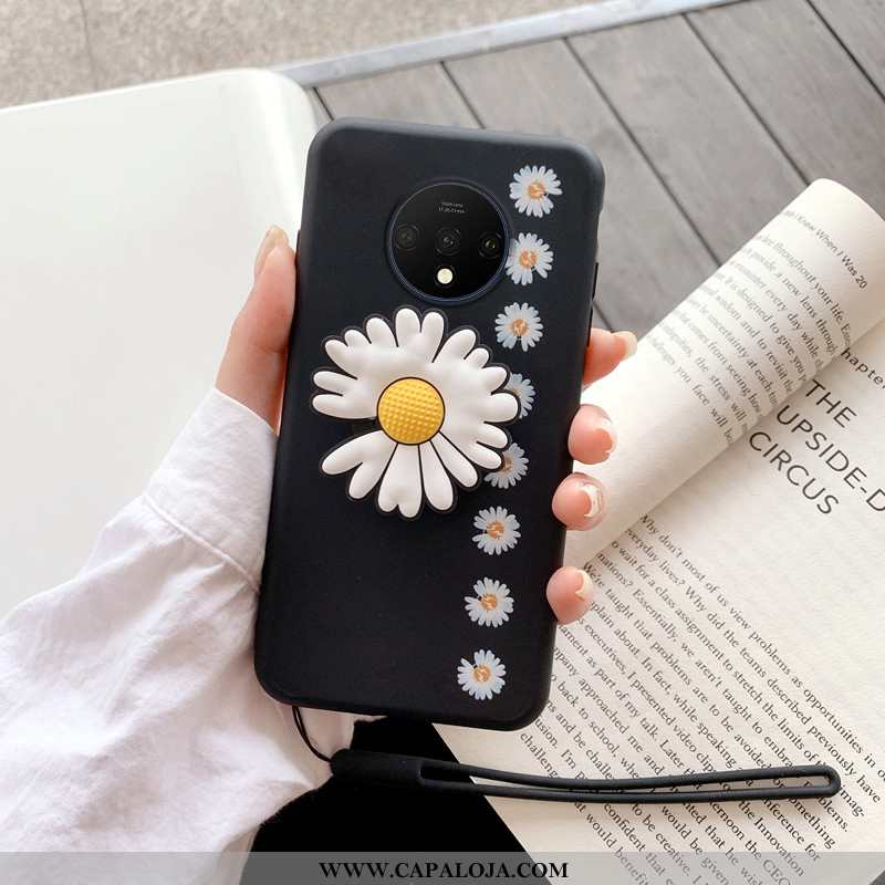 Capas Oneplus 7t Protetoras Antiqueda Personalizado Preto, Capa Oneplus 7t Silicone Baratas