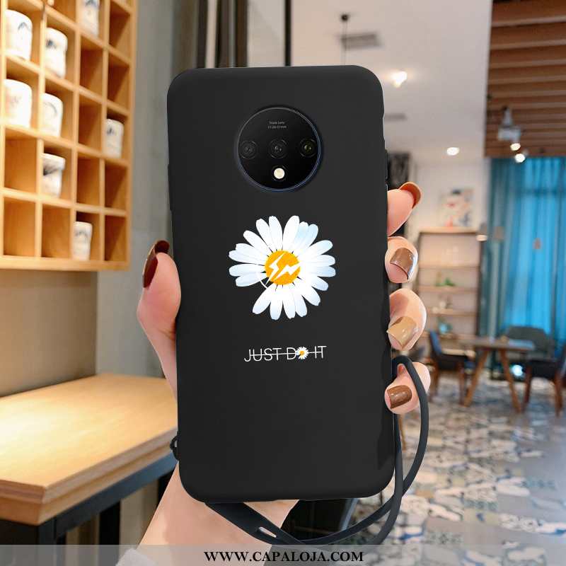 Capas Oneplus 7t Protetoras Antiqueda Personalizado Preto, Capa Oneplus 7t Silicone Baratas