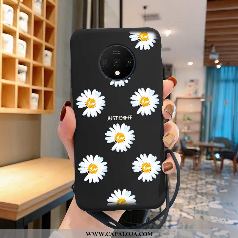 Capas Oneplus 7t Protetoras Antiqueda Personalizado Preto, Capa Oneplus 7t Silicone Baratas