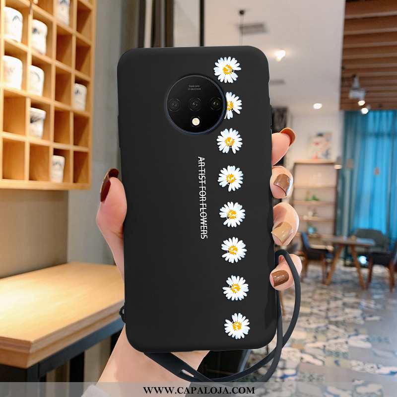 Capas Oneplus 7t Protetoras Antiqueda Personalizado Preto, Capa Oneplus 7t Silicone Baratas