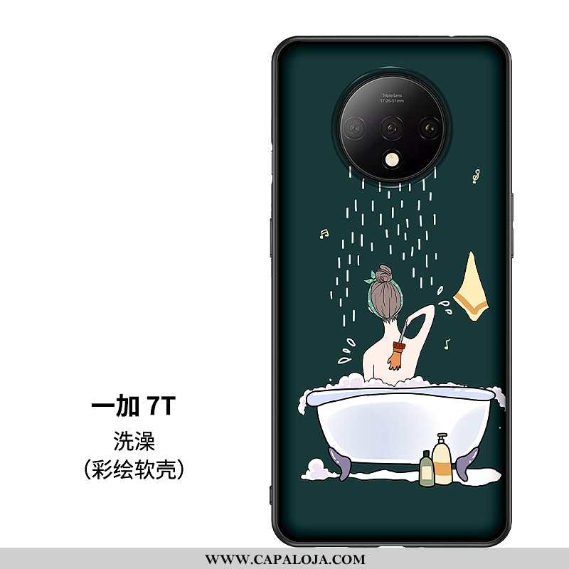 Capas Oneplus 7t Tendencia Criativas Telemóvel Verde, Capa Oneplus 7t Protetoras Venda