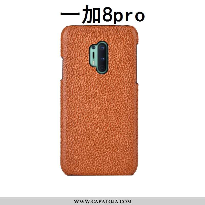 Capas Oneplus 8 Pro Couro Genuíno Masculino Telemóvel Cases Bordô, Capa Oneplus 8 Pro Protetoras Ven