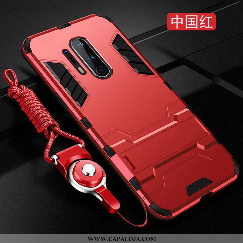 Capas Oneplus 8 Pro Fosco Resistente Tendencia Masculino Vermelho, Capa Oneplus 8 Pro Personalizada 