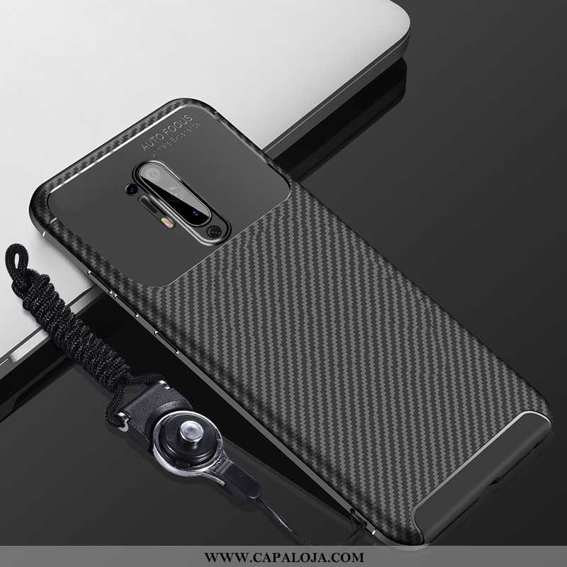 Capas Oneplus 8 Pro Silicone Antiqueda Cordao Tendencia Castanho, Capa Oneplus 8 Pro Fosco Promoção