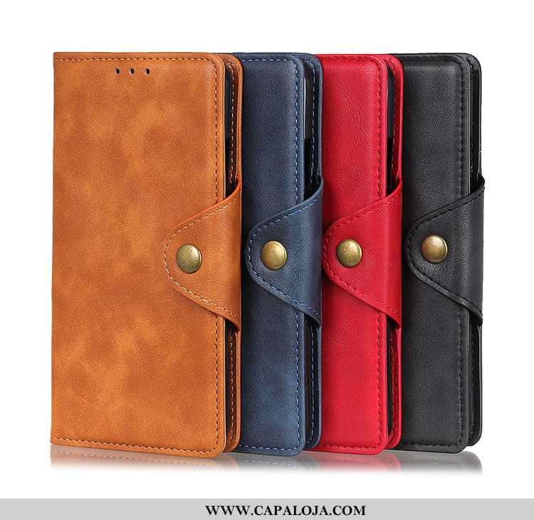 Capas Oneplus 8 Pro Tendencia Criativas Antiqueda Couro Genuíno Vermelho, Capa Oneplus 8 Pro Proteto