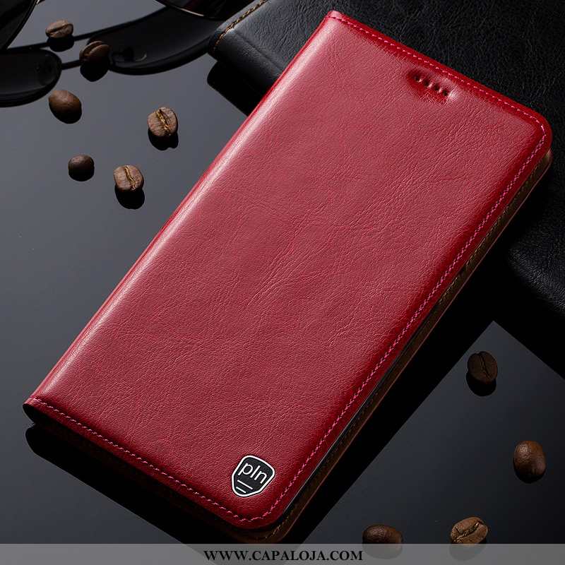 Capas Oppo A3 Couro Cases Tigrada Completa Vermelho, Capa Oppo A3 Protetoras Promoção