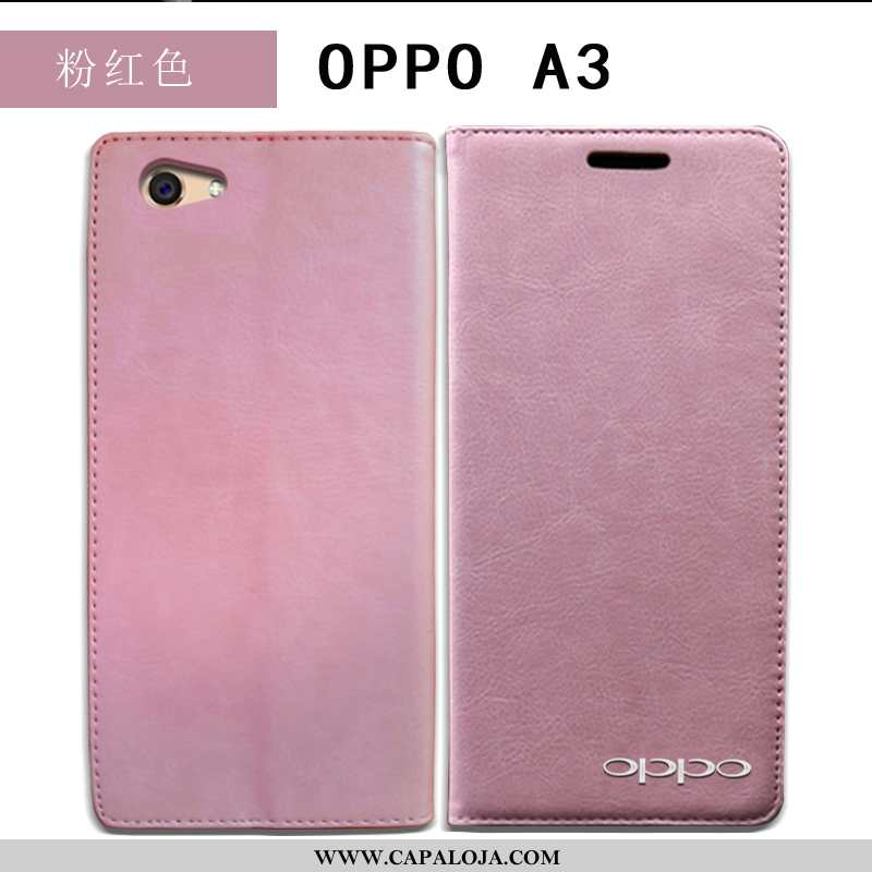 Capas Oppo A3 Couro Genuíno Completa Azul, Capa Oppo A3 Protetoras Promoção