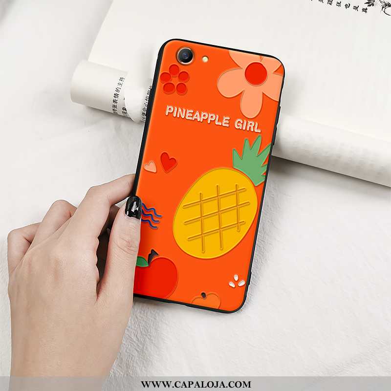 Capas Oppo A3 Fosco Criativas Dágua Vermelha Laranja, Capa Oppo A3 Personalizado Barato