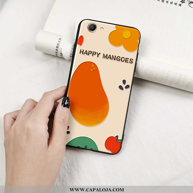 Capas Oppo A3 Fosco Criativas Dágua Vermelha Laranja, Capa Oppo A3 Personalizado Barato