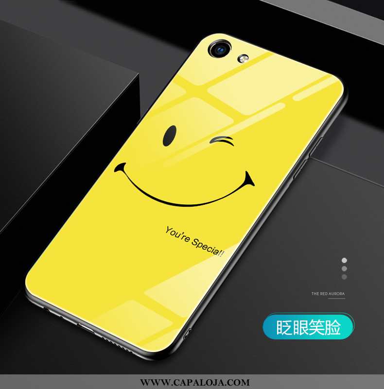 Capas Oppo A3 Personalizado Protetoras Antiqueda Telemóvel Amarelo, Capa Oppo A3 Criativas Baratas