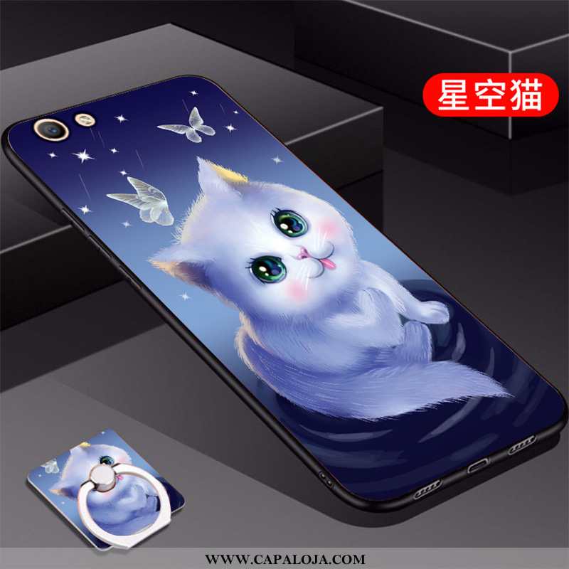 Capas Oppo A3 Tendencia Feminino Silicone Personalizado Azul, Capa Oppo A3 Soft Baratos