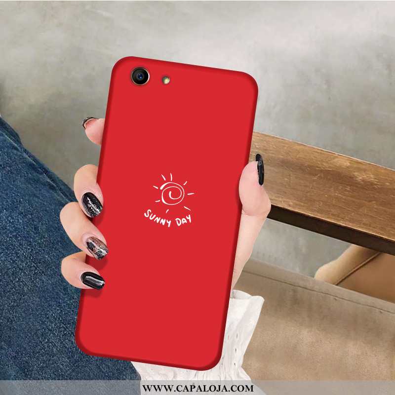 Capas Oppo A3 Tendencia Masculino Telemóvel Malha Vermelho, Capa Oppo A3 Protetoras Baratos