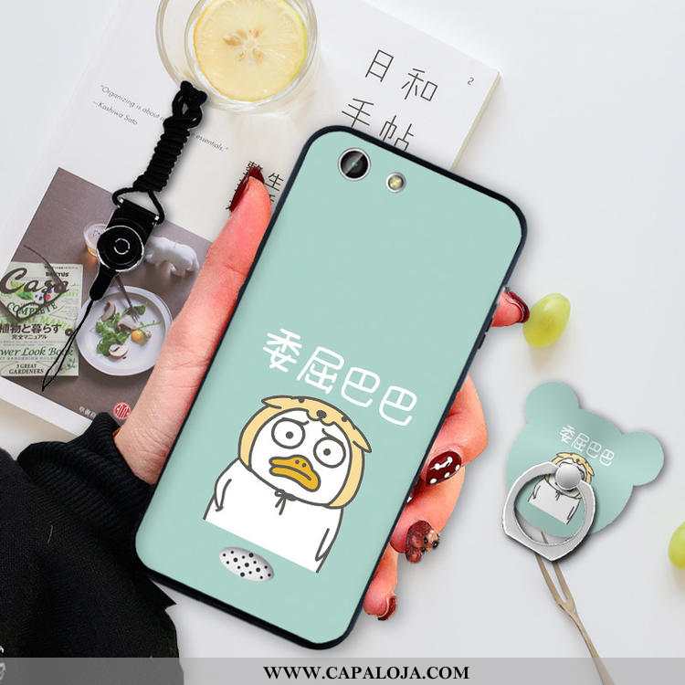 Capas Oppo A31 Fofas Feminino Desenho Animado Verde, Capa Oppo A31 Soft Online