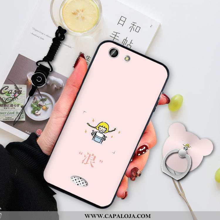 Capas Oppo A31 Fofas Feminino Desenho Animado Verde, Capa Oppo A31 Soft Online