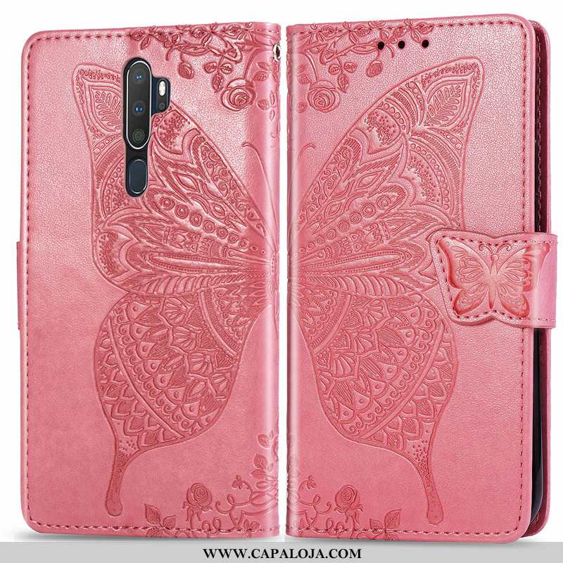 Capas Oppo A5 2020 Cordao Florida Cover Rosa, Capa Oppo A5 2020 Fofas Baratas