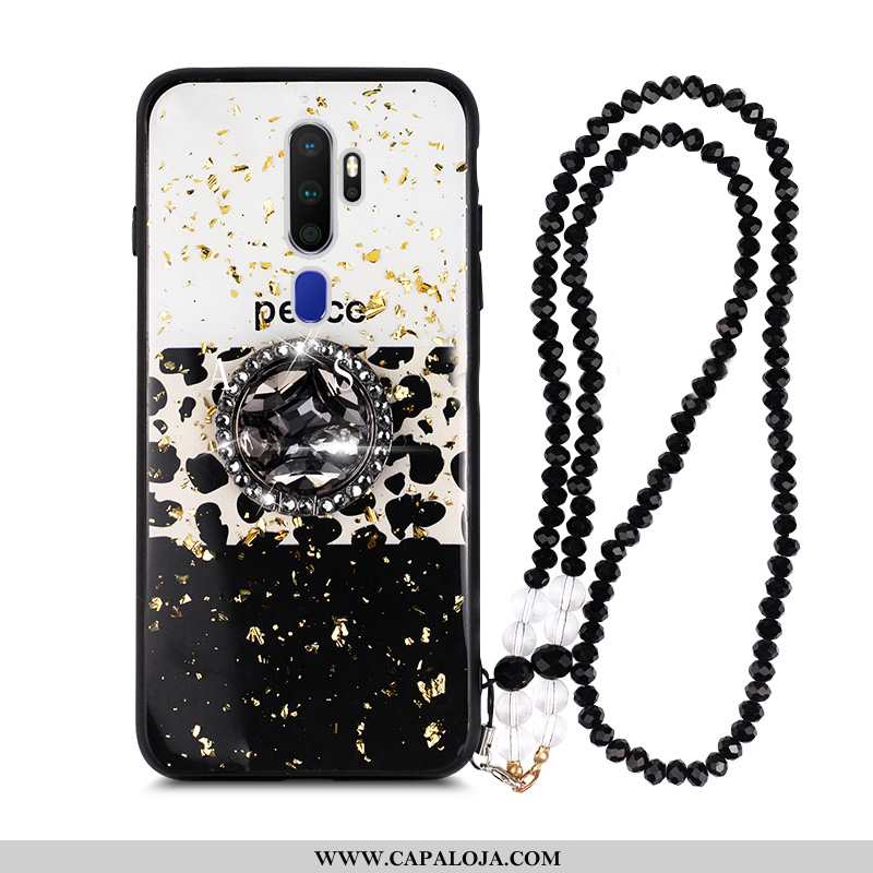 Capas Oppo A5 2020 Estiloso Feminino Malha Vermelha Preto, Capa Oppo A5 2020 Protetoras Comprar