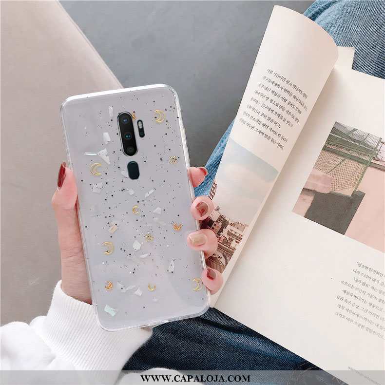 Capas Oppo A5 2020 Personalizado Branco Tendencia Cola, Capa Oppo A5 2020 Criativas Promoção