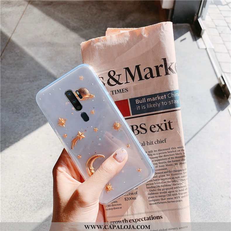 Capas Oppo A5 2020 Personalizado Branco Tendencia Cola, Capa Oppo A5 2020 Criativas Promoção