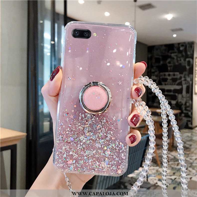 Capas Oppo A5 Cordao Personalizada Antiqueda Cases Rosa, Capa Oppo A5 Protetoras Baratos