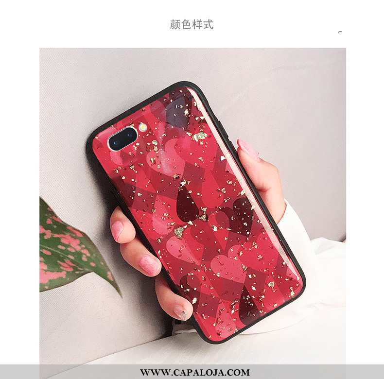 Capas Oppo A5 Estilosas Soft Vermelha Protetoras Vermelho, Capa Oppo A5 Personalizada Baratas