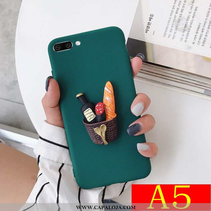 Capas Oppo A5 Personalizada Vermelha Bonitos Verde, Capa Oppo A5 Criativas Baratas