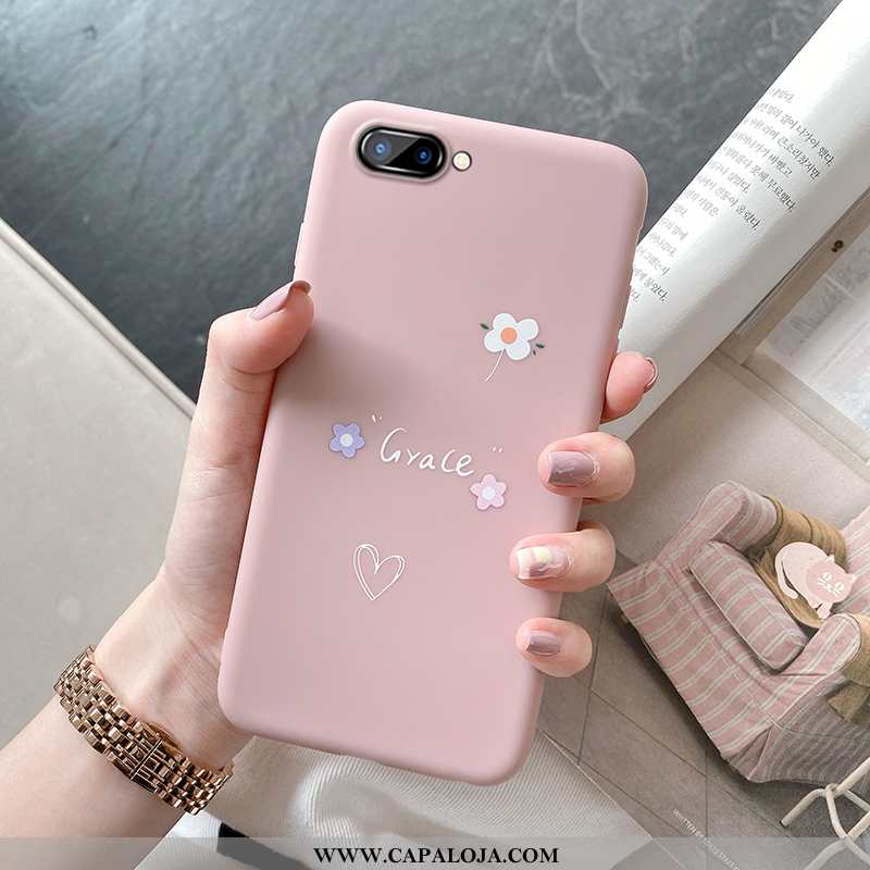 Capas Oppo A5 Super Rosa Cases Silicone, Capa Oppo A5 Protetoras Venda