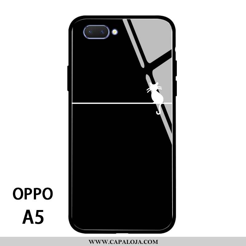 Capas Oppo A5 Vidro Casal Antiqueda Branco, Capa Oppo A5 Personalizado Baratos