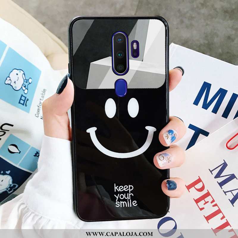 Capas Oppo A9 2020 Desenho Animado Resistente Completa Amarelo, Capa Oppo A9 2020 Soft Baratas