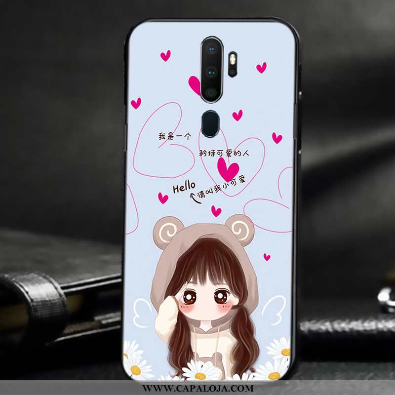 Capas Oppo A9 2020 Soft Slim Personalizado Telemóvel Bege, Capa Oppo A9 2020 Protetoras Online