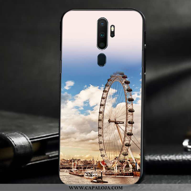 Capas Oppo A9 2020 Soft Slim Personalizado Telemóvel Bege, Capa Oppo A9 2020 Protetoras Online