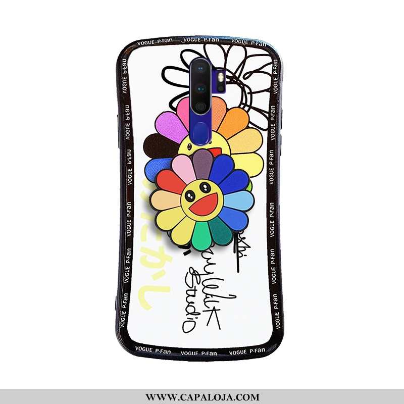 Capas Oppo A9 2020 Soft Suporte Fofas Antiqueda Branco, Capa Oppo A9 2020 Protetoras Baratas