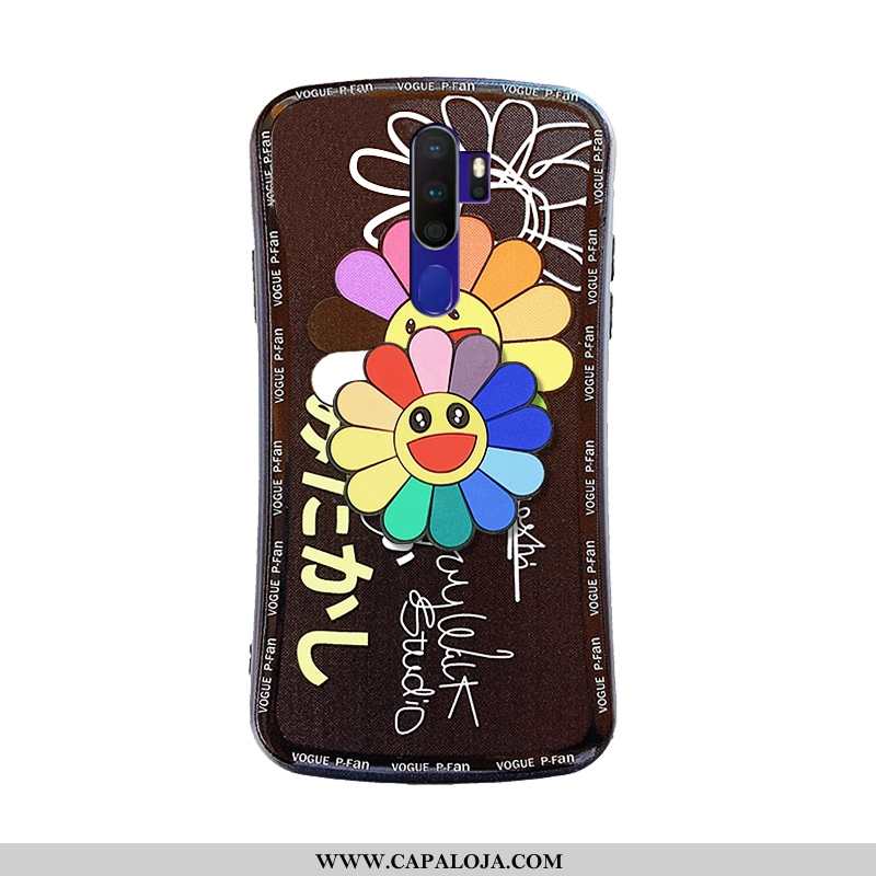 Capas Oppo A9 2020 Soft Suporte Fofas Antiqueda Branco, Capa Oppo A9 2020 Protetoras Baratas