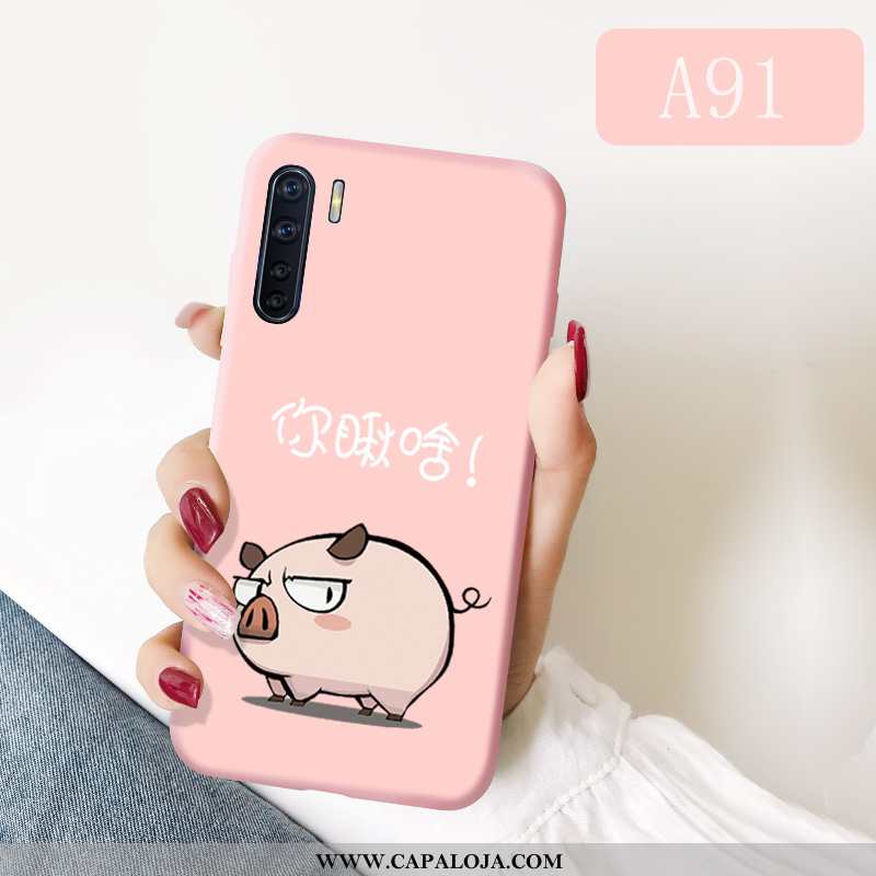 Capas Oppo A91 Bonitos Protetoras Feminino Rosa, Capa Oppo A91 Slim Online