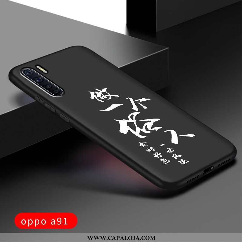 Capas Oppo A91 Protetoras Masculino Antiqueda Completa Preto, Capa Oppo A91 Silicone Barato