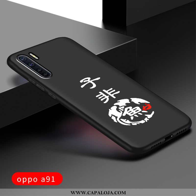 Capas Oppo A91 Protetoras Masculino Antiqueda Completa Preto, Capa Oppo A91 Silicone Barato